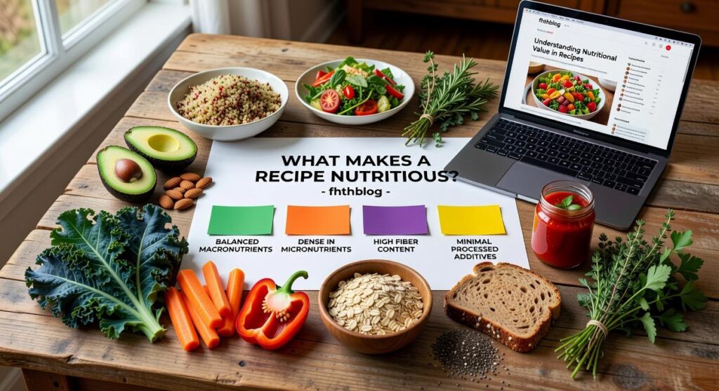 what makes a recipe nutritious fhthblog