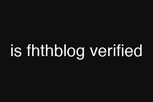 is fhthblog verified